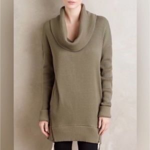 Anthropologie cowl neck sweatshirt